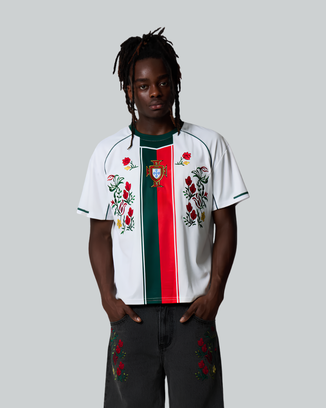 PORTUGAL EMBROIDED JERSEY