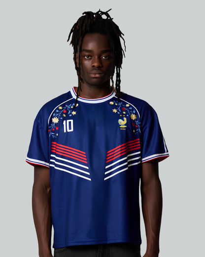 FRANCE EMBROIDED JERSEY
