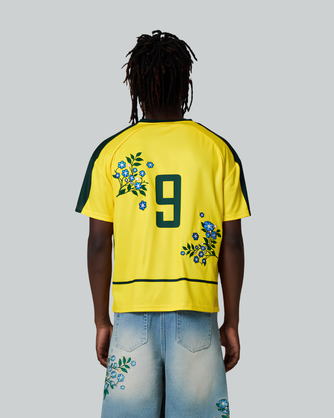 BRAZIL EMBROIDEDE JERSEY